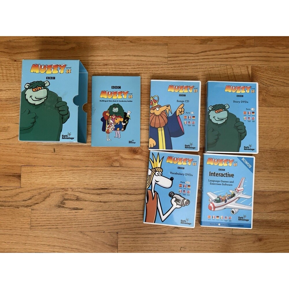 Muzzy Level II BBC DVD Set